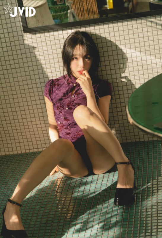 EunJi_Purple Cheongsam_11